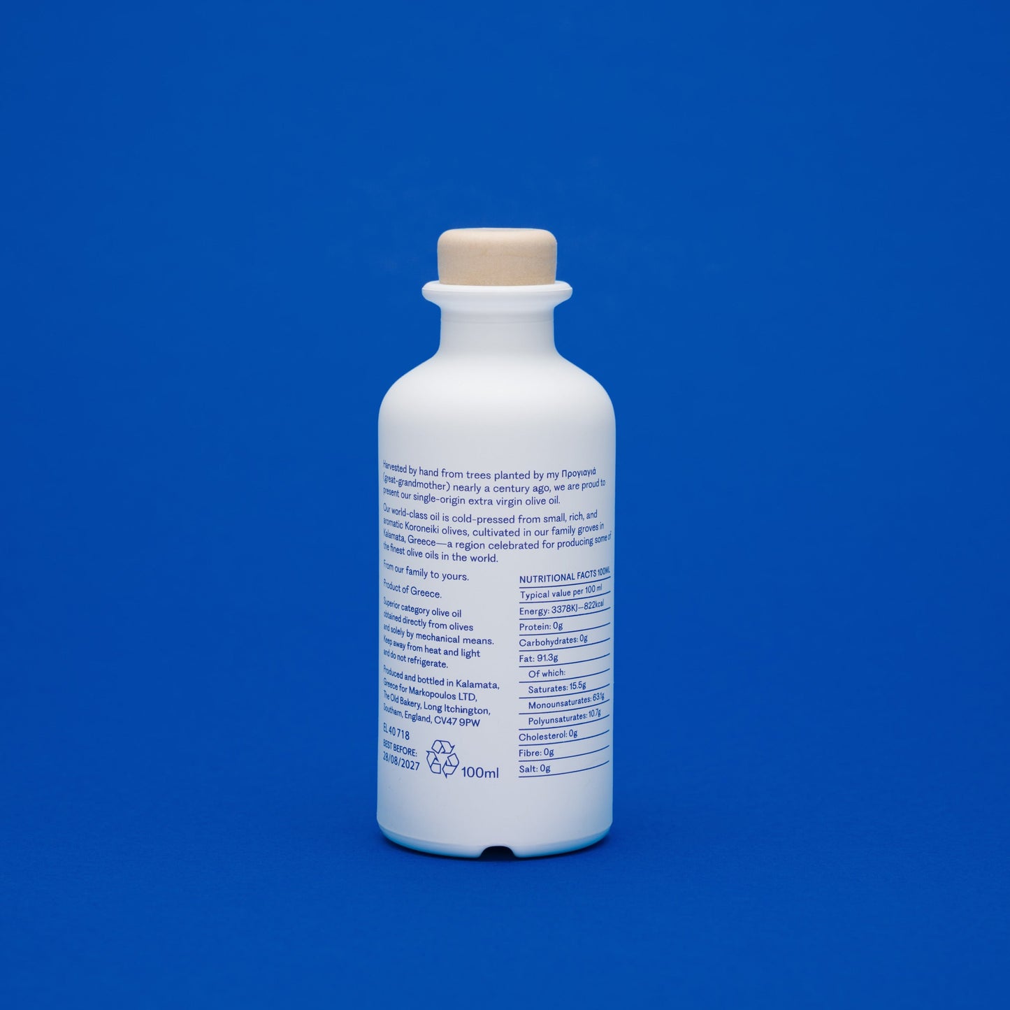 100ML SINGLE-ORIGIN EXTRA VIRGIN OLIVE OIL